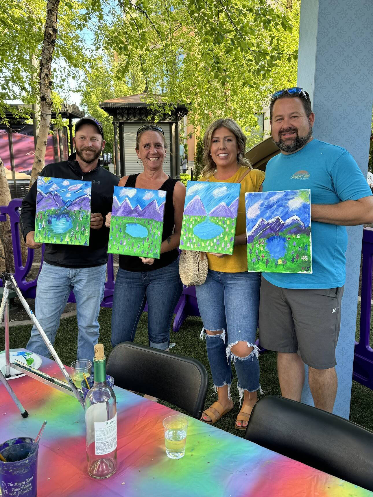The Angry Easel Paint Parties